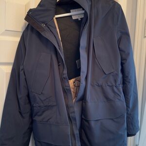 Jack and Jones Men's Dark Gray Puffer Jacket